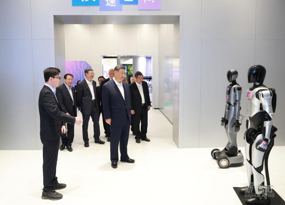 习近平总书记到上海调研，凯时代表具身智能行业汇报进展